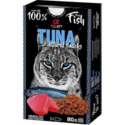 Alpha spirit Котешки Натурален Снак Туна 80 г
