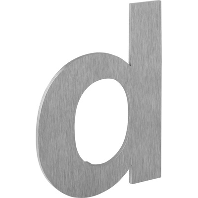 Walteco Domovní číslo "d", 130mm, nerez , 20954