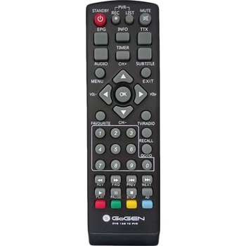 GENERAL Gogen dvb168-t2 pvr - дистанционно управление дубликат (dvb168-t2 pvr)