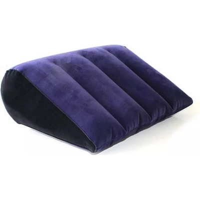 Desirel Magic Pillow - nafukovací klínový sex polštář tmavě fialový