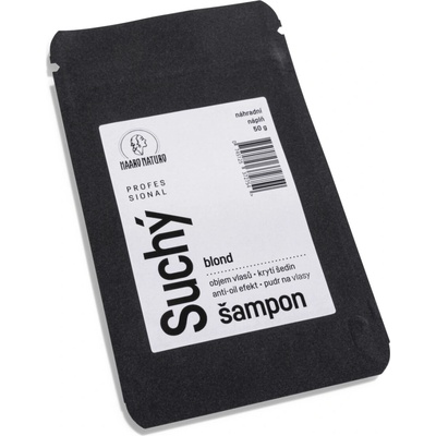 Haaro Naturo Suchý šampon BLOND náhradní náplň 50 g