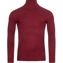 Mont Emilian Mont Emilian "Le Mans" Men Turtleneck Jumper wine red