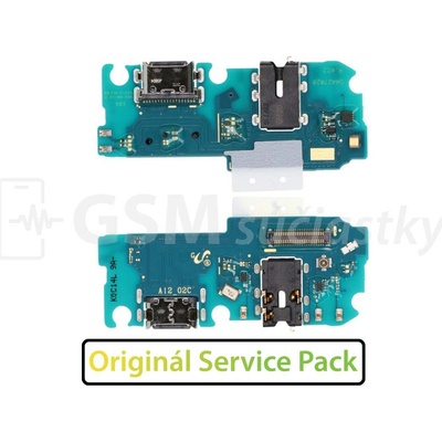 Doska nabíjania Samsung A125, M127 Galaxy A12, M12 - nabíjací konektor, mikrofón - Originál