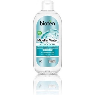 BIOTEN Почистваща и премахваща грима мицеларна вода, Bioten Hydro X-Cell Micellar Water 400ml
