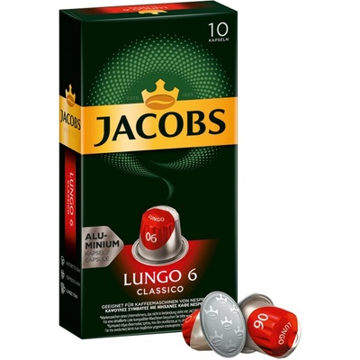 Jacobs Lungo Classico pre Nespresso 10 ks