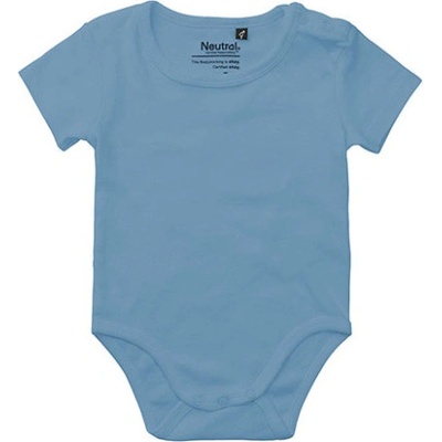 Neutral Dojčenské body s krátkym rukávom NE Dusty Indigo