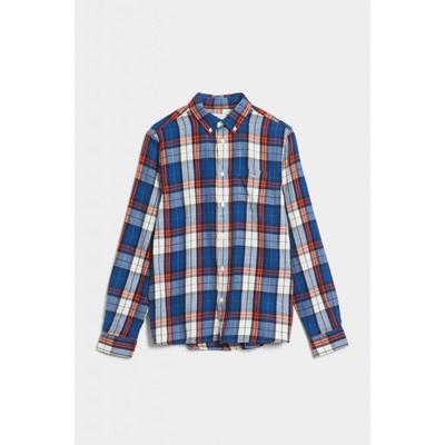 Gant Reg. Check Flannel Shirt modrá