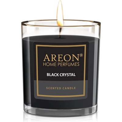 Areon Черен Кристал - Ароматна Свещ 120г (979740)