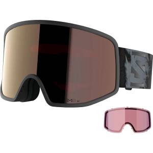 Salomon Ски маска Salomon Sentry Pro Sigma Cat 3 VLT 12% + Cat 2 VLT 35% Ski goggles - Black - размер One Size (417-4494-0111)