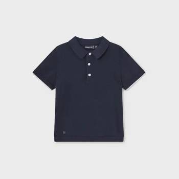 Image 1 of MAYORAL Поло тениска къс ръкав трокотаж морско синьо за бебе момче Mayoral
