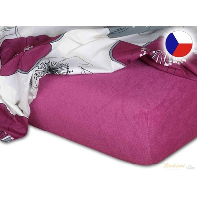 Dadka froté prostěradlo ostružina 60x190x10