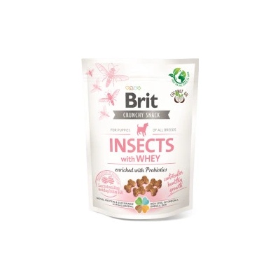 Brit Care Dog Crunchy Cracker Puppy Insects with Whey 200 g