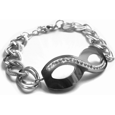 Steel Jewelry náramek nekonečno z chirurgické oceli NR500402