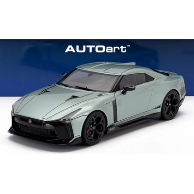 Autoart Nissan Gt r50 By Italdesign 2021 Bílá Se Setkala S Černou 1:18