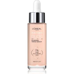 L'Oréal True Match Nude Plumping Tinted Serum серум да уеднакви цвета на кожата цвят 1-2 Rosy Light 30ml