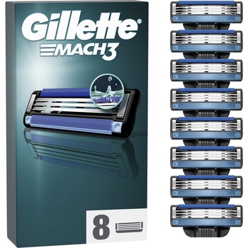 Gillette MACH 3 резервни ножчета за бръснене8бр (934030303-33)