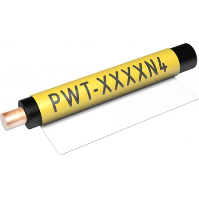 Partex PWT1711033D4SM omotávacie štítky 17,8 x 33,9 mm, žlté, 3000ks, rola
