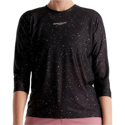 PEPPERMINT Дамска фланелка с къс ръкав за колоездене PEPPERMINT Women's Trail 3/4 Jersey Cycling jersey - Slab (156-2717-0212)