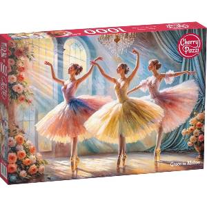 Cherry Pazzi Пъзел Cherry Pazzi от 1000 части - Грация в движение (31001)