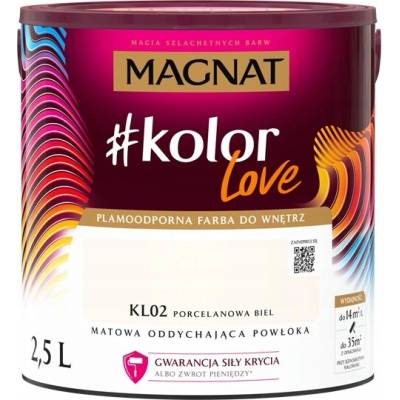 SNIEZKA MAGNAT Ultra Matt latexová barva na stropy bílá 2,5 l