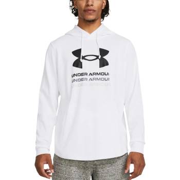 Under Armour Суитшърт с качулка Under Armour Rival Terry Graphic Hoody 1386047-100 Размер L