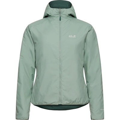 Jack Wolfskin Дамско синтетично яке Jack Wolfskin Women's Trail Light Insulation 2in1 Jacket Synthetic jacket - Green Zinnia (104-6493-0213)