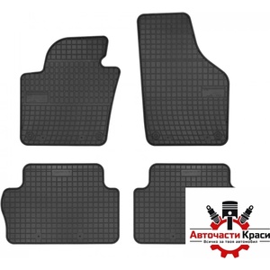 FroGum Гумени стелки Frogum съвместими с VW Sharan II 5 / Seat Alhambra II 5 - 2010+ (51233)