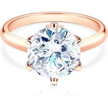 SAVICKI Годежен пръстен The Journey: двуцветно злато, диамант