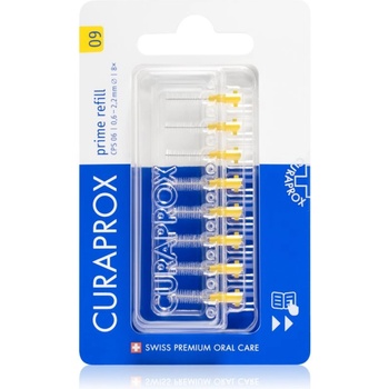 CURAPROX Prime Refill резервни четки за междузъбно пространство в блистер CPS 09 0, 9 - 4, 0 mm 8 ks