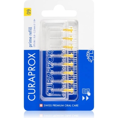 CURAPROX Prime Refill резервни четки за междузъбно пространство в блистер CPS 09 0, 9 - 4, 0 mm 8 ks