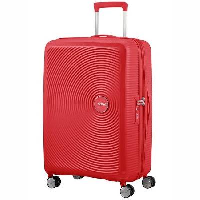 American Tourister Soundbox Spinner 32G červená 97/110 l