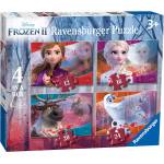 Ravensburger Пъзел Ravensburger от 24 части 4 в 1 - Замръзналото Кралство II (3019) - ozone