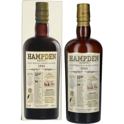 Hampden 1753 46% 0,7 l (karton)
