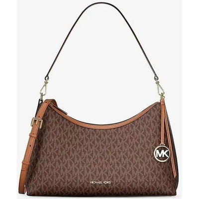 Michael Kors dámská kabelka Sammy hnědá logová