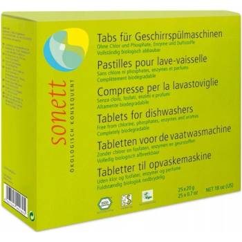 Sonett ekologické Tablety do myčky 25 ks x 20 g