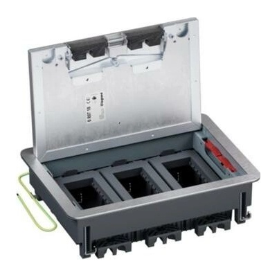 LEGRAND Krabice podlahová 12M, rám + kryt zdvojený, IP20
