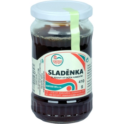 Sunfood Sladěnka ječmenný slad sklo 410 g