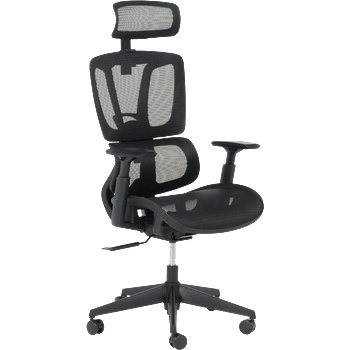 Ергономичен стол brest - черен (3520613)