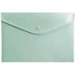 Biurfol Plastic button folder MORANDI A5 green Biurfol (TKM-A5-03)