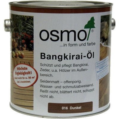 Osmo Wood Oil 016 Bangkirai Dark Oil - Декинг масла 25л (4224)