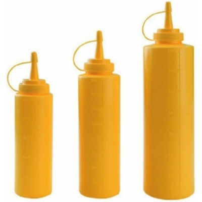 Dávkovač na omáčky žltý 400 ml