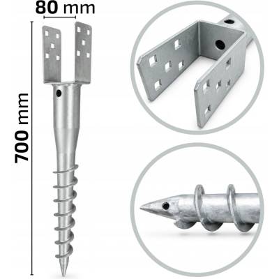 Univerzální šroub WT WINTECH 1 mm 80x700 mm 1 ks