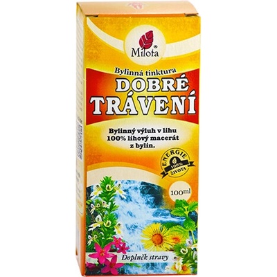 Milota Dobré trávení Bylinná tinktura 100 ml