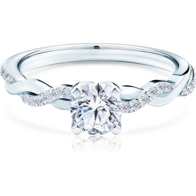 SAVICKI Годежен пръстен savicki: бяло злато, диаманти