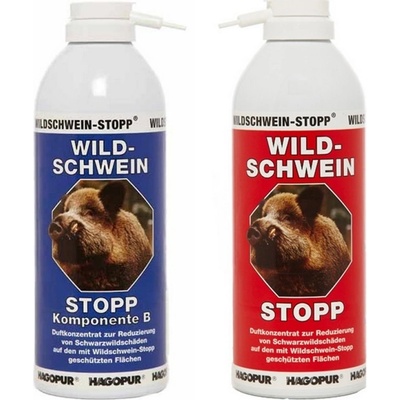 STOP divočákům Wildschwein STOPP Hagopur pachový ohradník 400 ml červená pachový ohradník 400 ml červená – Zboží Dáma