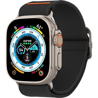 Spigen Каишка Spigen Fit Lite Ultra за Apple Watch 4/5/6/7/8/SE/Ultra (44/45/49mm), черна (KXG0062769)