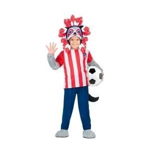 My Other Me Маскировъчен костюм за деца My Other Me Син Червен Atlético de Madrid (5 Части) Размер 7-9 години