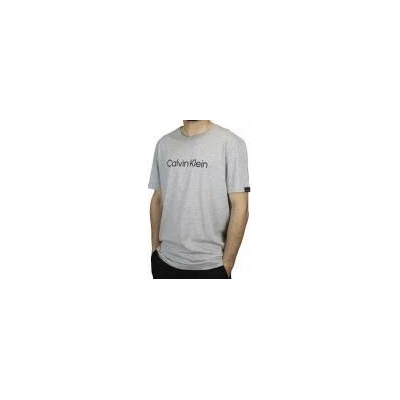 Calvin Klein pánské tričko KM0KM0 763 P6S šedé