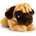 Keel Toys - Плюшено легнало куче - Мопс - 37 см