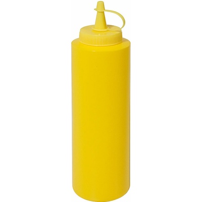 CONTACTO Dávkovač na omáčky z polyethylénu 0,35 l, žlutý | CONTACTO, 1460/353